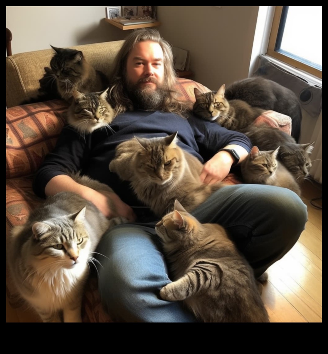 شركاء Purr-fect: استكشاف الروابط بين الإنسان والقطط عبر التاريخ