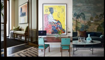 طرق إبداعية لترتيب الأعمال الفنية في ديكور المنزل