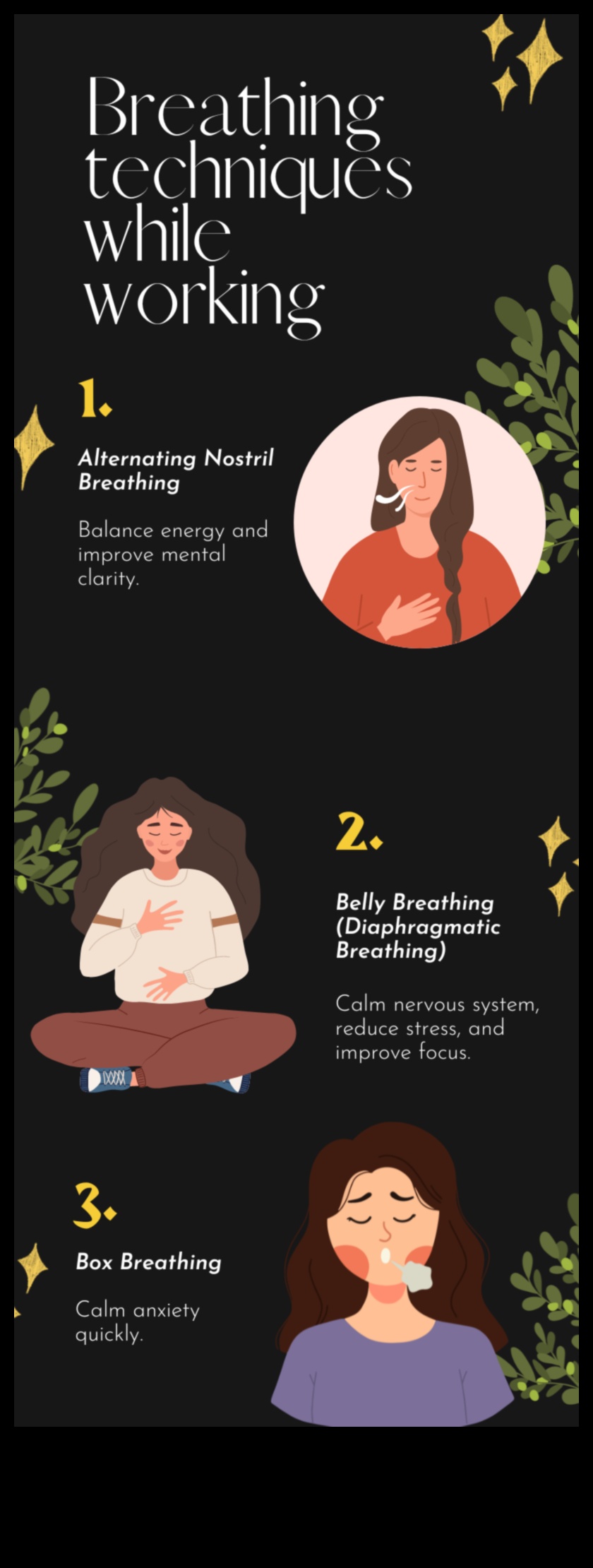 أنفاس عميقة، سلام عميق: التقنيات الأساسية للاسترخاء