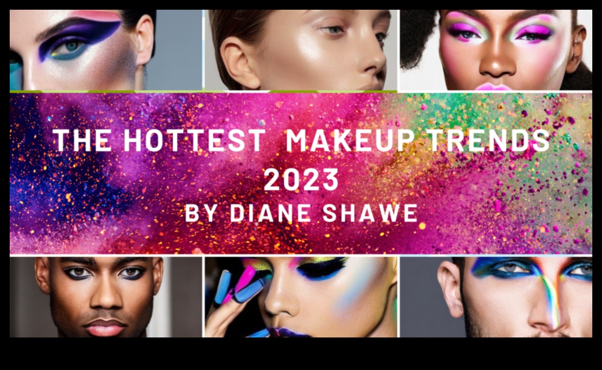 اتجاهات الماسكارا: تجربة التصاميم الهندسية والتجريدية