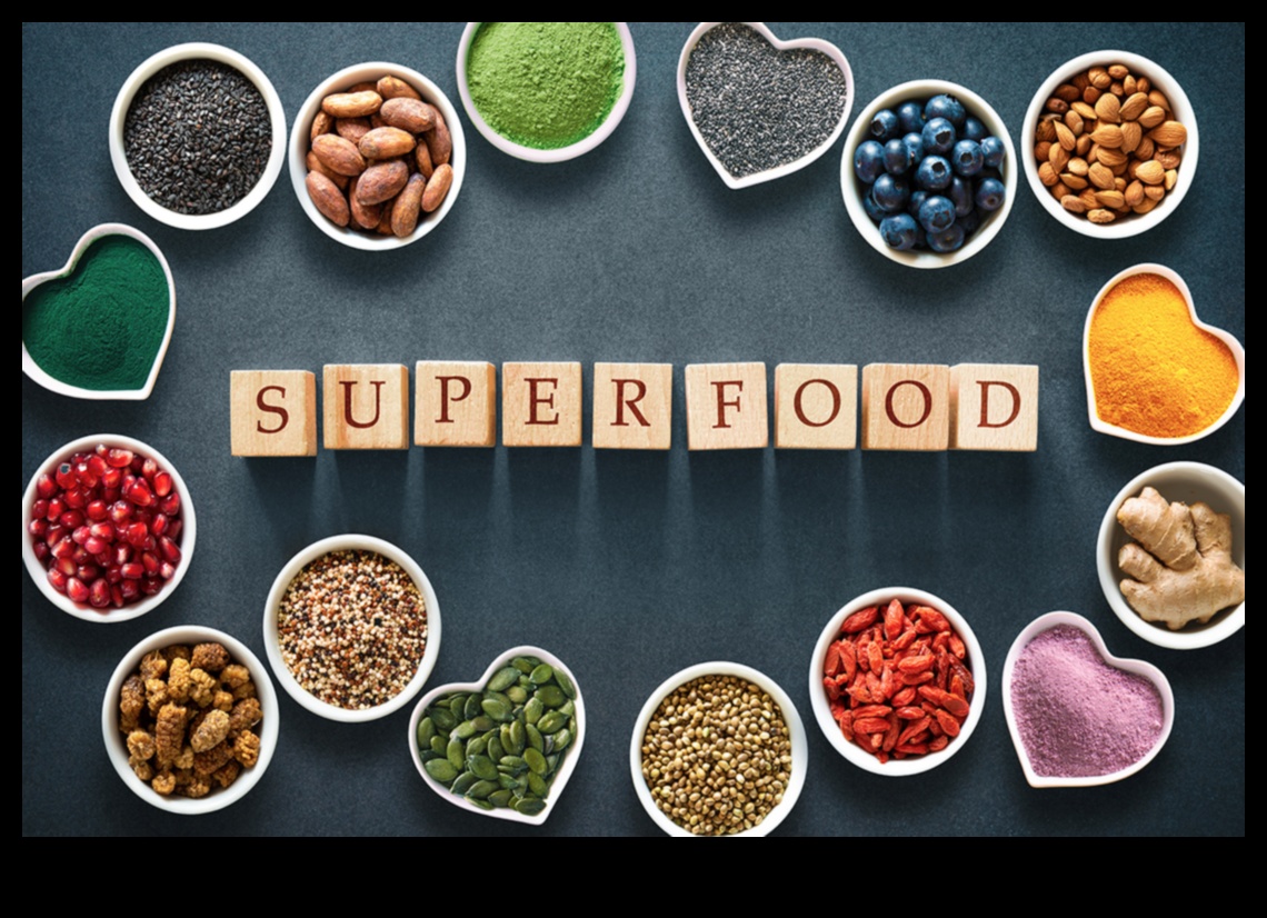 الأطعمة الفائقة ومكانها في نظام غذائي متوازن