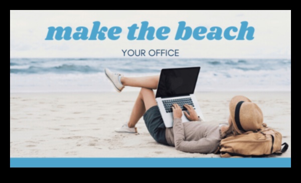 ديكور مكتب ساحلي لمساحة إنتاجية