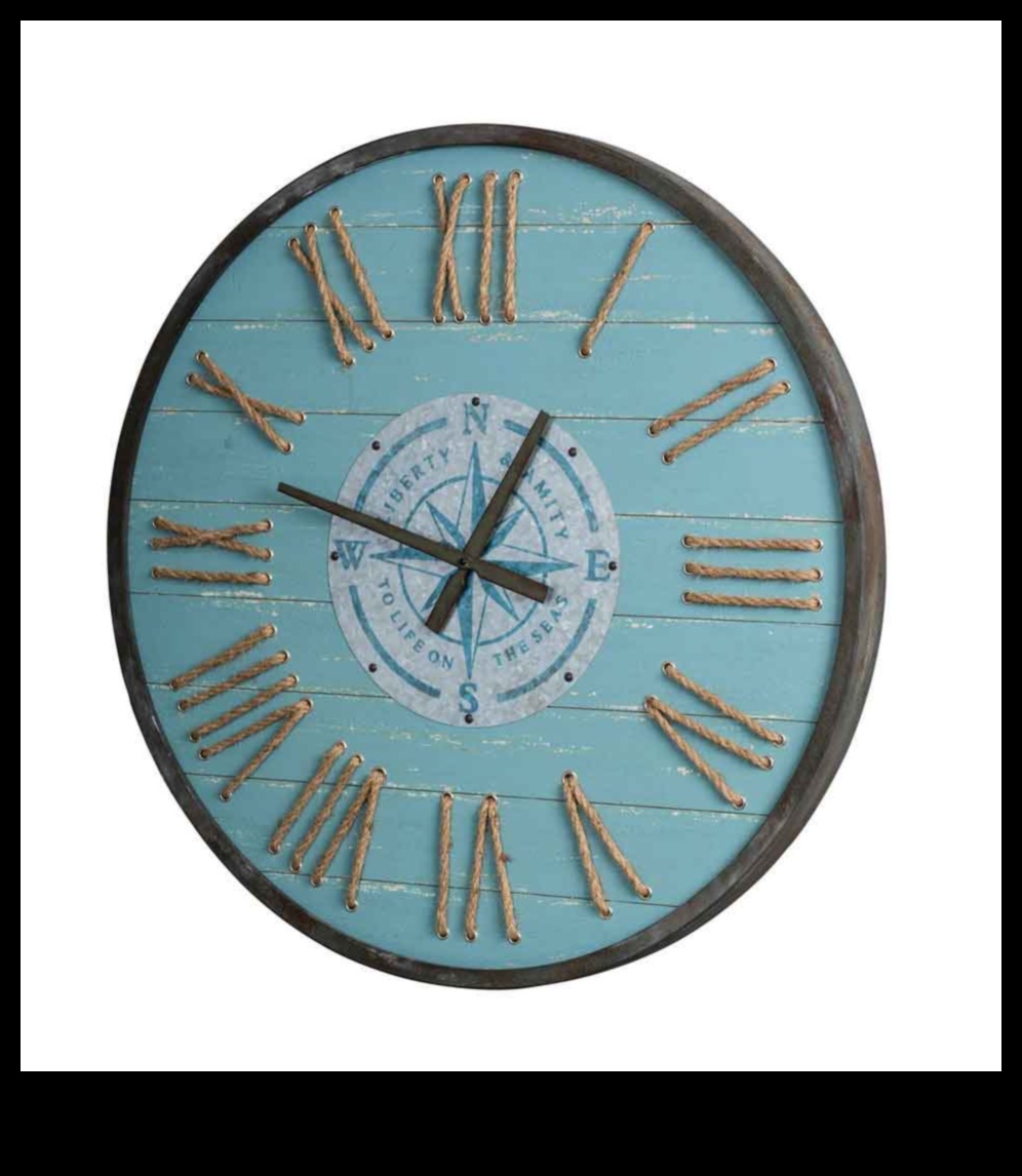 ديكور ذو طابع بحري لأجواء ساحلية